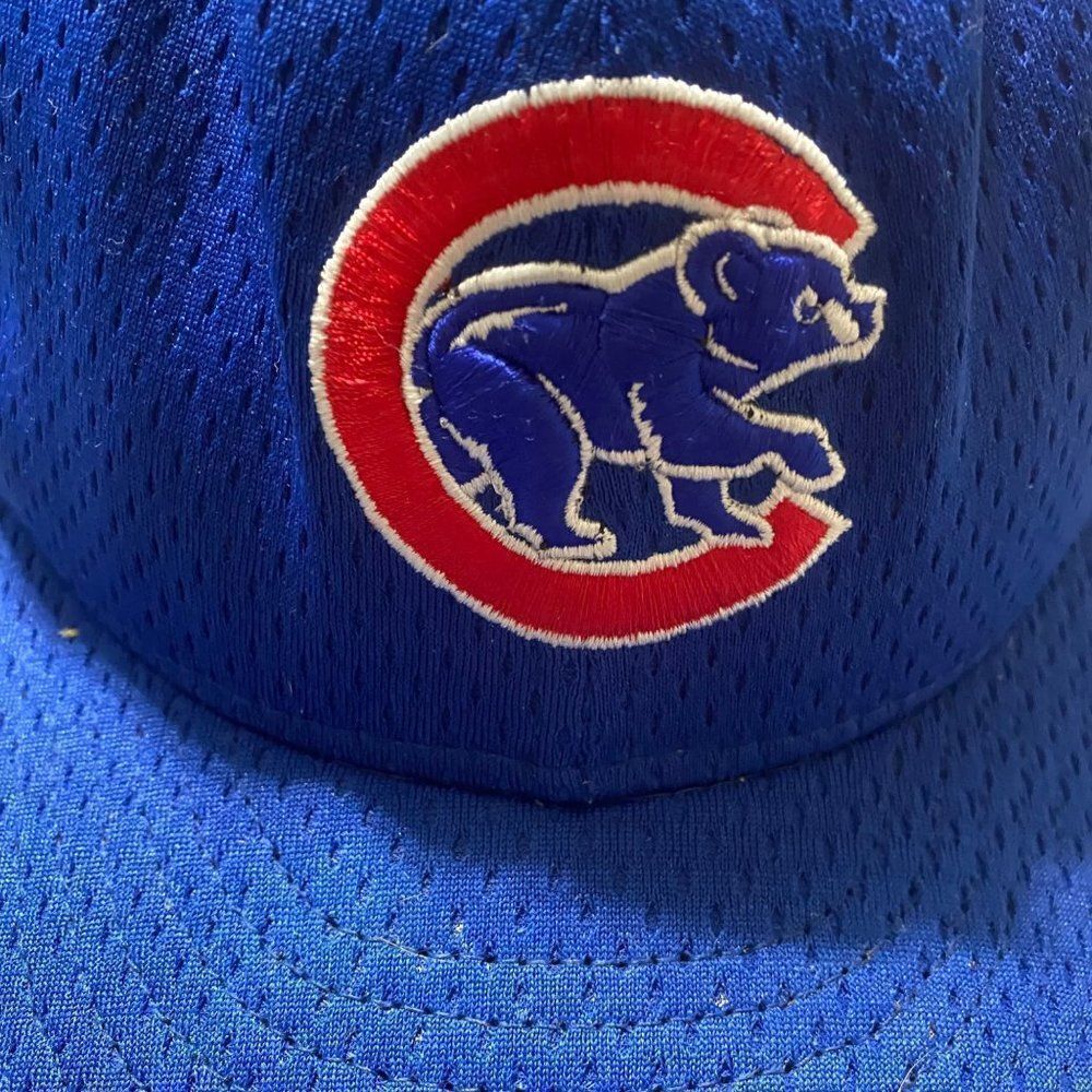 Fifty-nine fifty Blue red Cubs symbol baseball hat - Picture 4 of 5